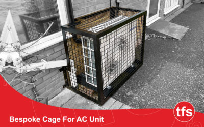 Bespoke AC Unit Cage : Design & Fabrication