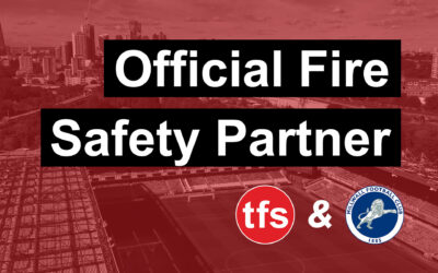 Official Fire Safety Partner @ Millwall FC